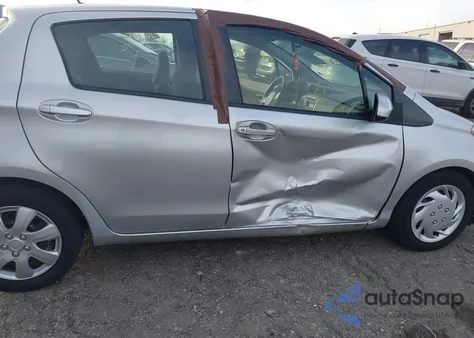 2012 Toyota Yaris Le из США, поврежденный, VIN JTDKTUD30CD527464